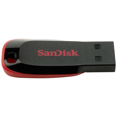 USB Flash SanDisk Cruzer Blade Black 128GB (SDCZ50-128G-B35)