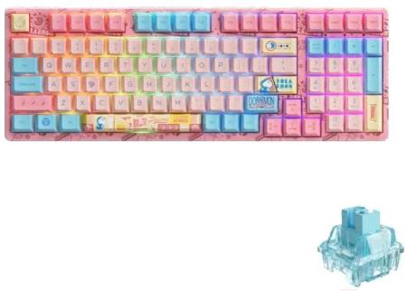Клавиатуры Akko 3098B Doraemon Macaron (Akko CS Jelly Blue)