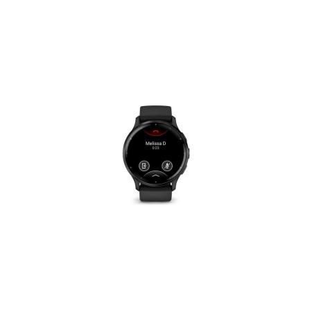Умные часы и браслеты Garmin Venu 3 (черный, с силиконовым ремешком) [010-02784-01]