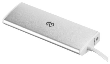 USB-хабы и док-станции Digma HUB-4U3.0-UC-S [HUB-4U3.0-UC-S, 1088647]