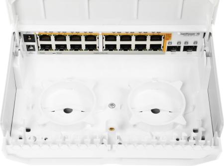 Коммутаторы Mikrotik netPower 16P CRS318-16P-2S+OUT [CRS318-16P-2S+OUT]