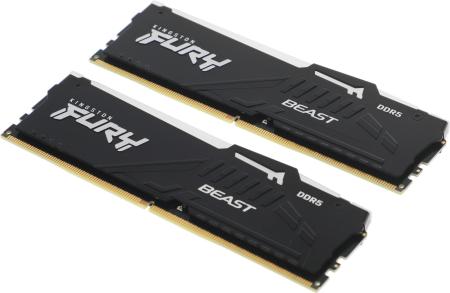 Оперативная память Kingston FURY Beast RGB 2x8ГБ DDR5 6000 МГц KF560C36BBEAK2-16 [KF560C36BBEAK2-16]