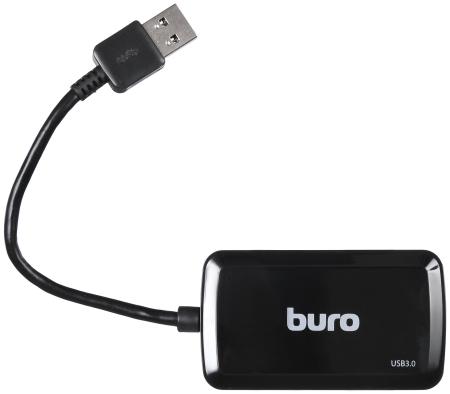 USB-хабы и док-станции Buro BU-HUB4-U3.0-S [389736]