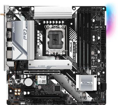 Материнские платы ASRock B760M Pro RS/D4 WiFi