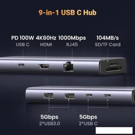 USB-хабы и док-станции Digma DS-945 [DS-945, 1735704]