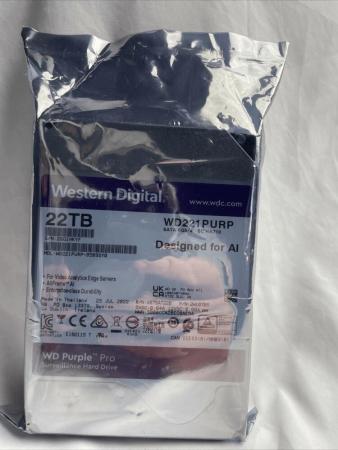 Жесткие диски WD Purple Pro 22TB WD221PURP [WD221PURP]