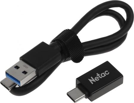 Внешние накопители Netac Z Slim 128GB NT01ZSLIM-128G-32BK [NT01ZSLIM-128G-32BK]