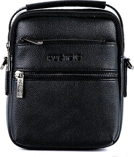 Женские и мужские сумки Poshete 250-5188-1-BLK (черный) [250-5188-1-BLK]