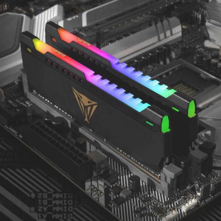 Оперативная память Patriot Viper Steel RGB 2x16GB DDR4 PC4-28800 PVSR432G360C0K [PVSR432G360C0K]