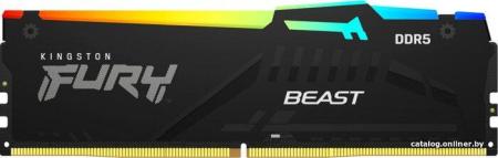 Оперативная память Kingston FURY Beast RGB 32ГБ DDR5 6000 МГц KF560C30BBEA-32 [KF560C30BBEA-32]