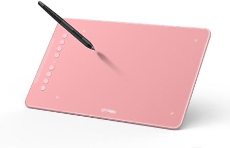 Графические планшеты XP-Pen Deco 01 V2 (розовый)