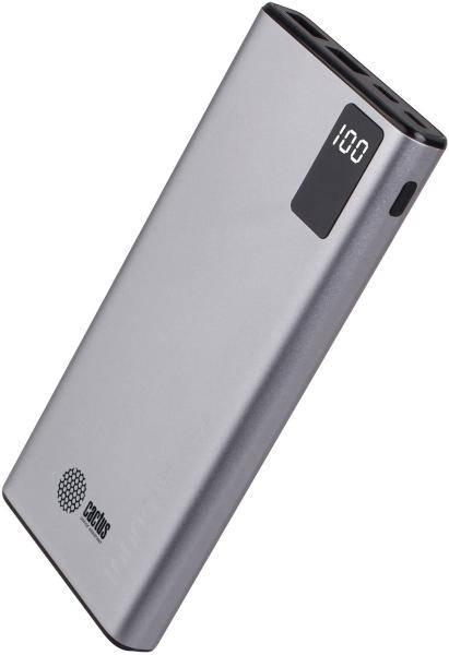 Портативные зарядные устройства CACTUS CS-PBFSLT-10000 (серый) [CS-PBFSLT-10000]