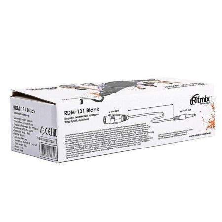 Микрофоны Ritmix RDM-131 (черный) [RDM-131 Black]