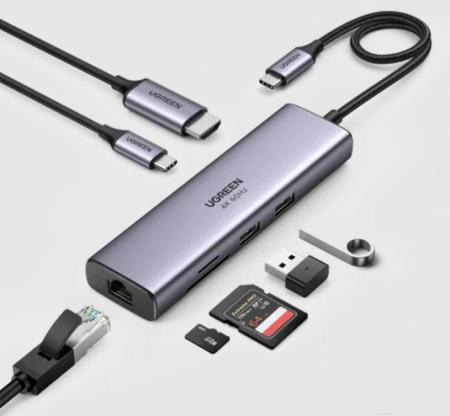 USB-хабы и док-станции Ugreen CM512 60515 [60515]
