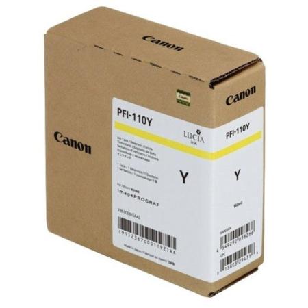 Картриджи для принтеров и МФУ Canon PFI-110 Y [2367C001]