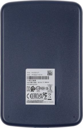Внешние накопители ADATA HV320 AHV320-2TU31-CBL 2TB (синий) [AHV320-2TU31-CBL]