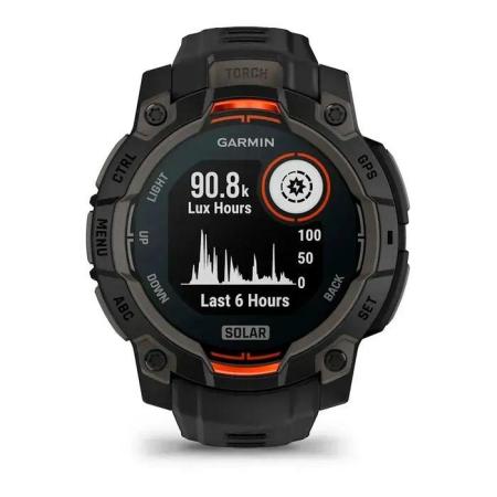 Умные часы и браслеты Garmin Instinct 3 Solar 45 мм (черный) [010-02934-00]