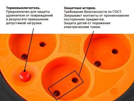 Стабилизаторы, сетевые фильтры, удлинители Юпитер JP8403-03