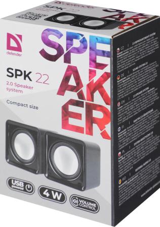 Мультимедиа акустика Defender SPK 22 [65503] [65503]