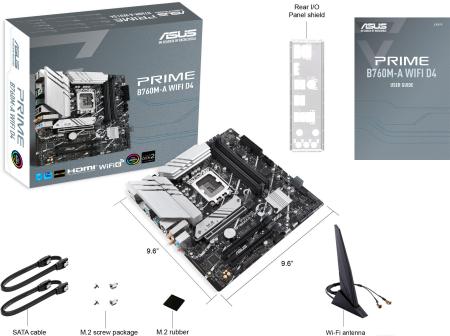 Материнские платы ASUS Prime B760M-A WiFi D4