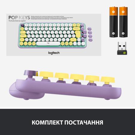 Клавиатуры Logitech Pop Keys Daydream 920-010717 [920-010717]
