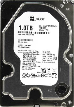 Жесткие диски HGST Ultrastar 7K2 1TB [HUS722T1TALA604] [HUS722T1TALA604]