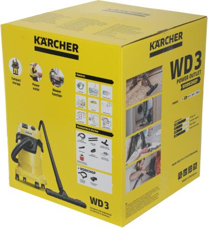 Пылесосы Karcher WD 3 P V-17/4/20 1.628-175.0 [1.628-175.0]
