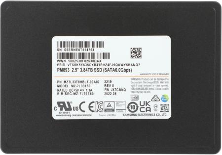 SSD Samsung PM893 3.84TB MZ7L33T8HBLT-00A07 [MZ7L33T8HBLT-00A07]