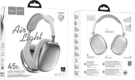 Наушники и гарнитуры Hoco W35 Air (серебристый)