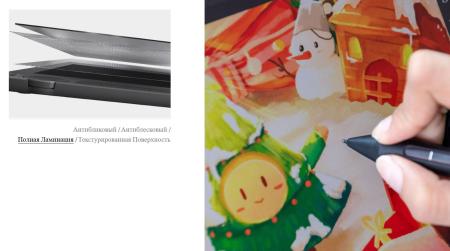Графические планшеты Huion Kamvas 13 Gen 3 (розовый)