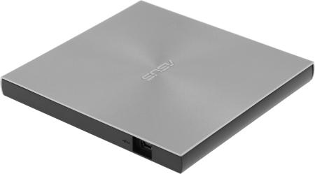 Оптические приводы ASUS ZenDrive U7M SDRW-08U7M-U (серебристый) [90DD01X2-M29000, SDRW-08U7M-U/SIL/G/AS, 4712900127164]