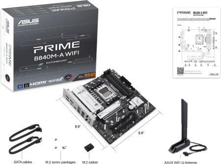 Материнские платы ASUS Prime B840M-A WiFi