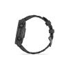 Умные часы и браслеты Garmin Fenix E 47мм (серая сталь, черный силиконовый ремешок) [010-03025-01]