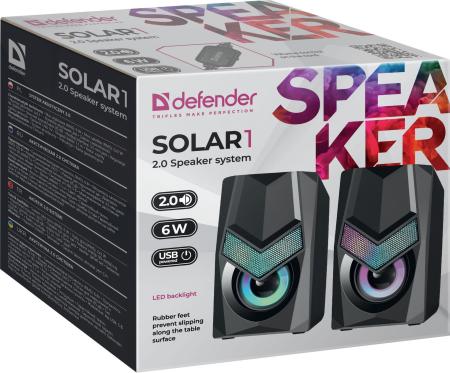Мультимедиа акустика Defender Solar 1 [65401]