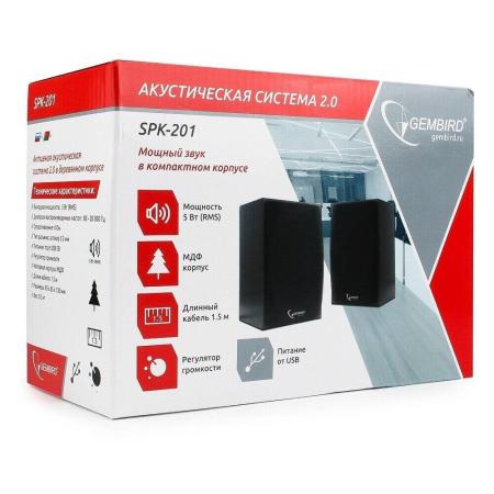 Мультимедиа акустика Gembird SPK-201