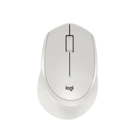 Мыши Logitech M330 Silent Plus (белый/желтый) [910-004926]