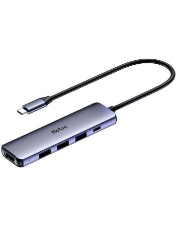 USB-хабы и док-станции Netac WF14 NT08WF14-30GR [NT08WF14-30GR]