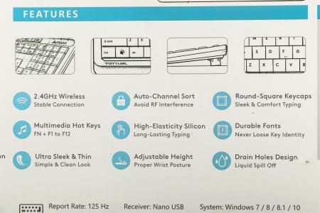 Наборы периферии A4Tech Fstyler FG1012 (черный)