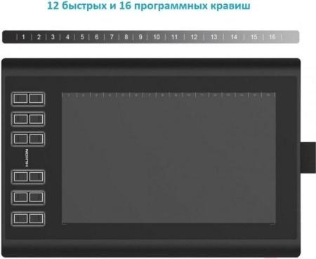 Графические планшеты Huion H1060P
