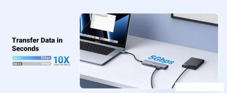 USB-хабы и док-станции Digma DS-945 [DS-945, 1735704]