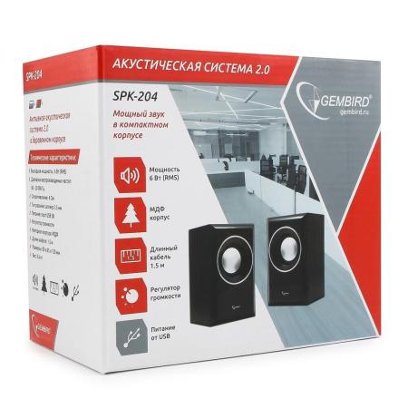 Мультимедиа акустика Gembird SPK-204