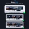 USB-хабы и док-станции Ugreen USB C Triple Display Docking Station 12-in-1 90325 [90325]