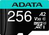 Карты памяти ADATA Premier Pro AUSDX256GUI3V30SA2-RA1 microSDXC 256GB (с адаптером) [AUSDX256GUI3V30SA2-RA1]