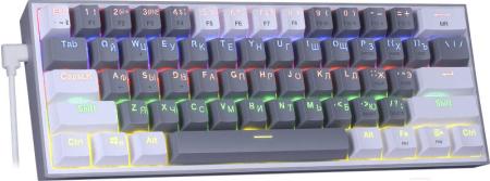 Клавиатуры Redragon Fizz (серый/белый) [70675]