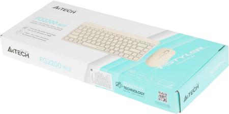 Наборы периферии A4Tech Fstyler FG2200 Air2 (бежевый)