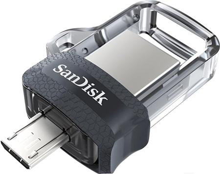 USB Flash SanDisk Ultra Dual M3.0 64GB [SDDD3-064G-G46] [SDDD3-064G-G46]