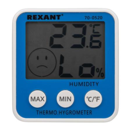 Метеостанции, гигрометры и термогигрометры Rexant RX-108 [70-0520]