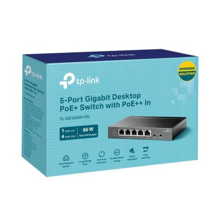 Коммутаторы TP-Link TL-SG1005P-PD М1 [TL-SG1005P-PD]