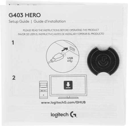 Мыши Logitech G403 Hero 16K [910-005636, 6920377909598]