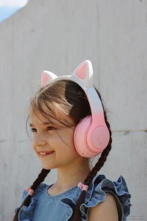Наушники и гарнитуры Miru Cat EP-W10 (розовый) [W101]